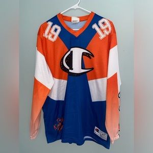 Champion King of the Sweatshirts Retro Hockey Jersey Men's Size Large